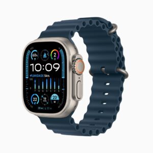 Apple Watch Ultra 2 Wi-Fi 4 Bluetooth 5.3 Caixa de titânio de 49 mm • Pulseira Oceano azul