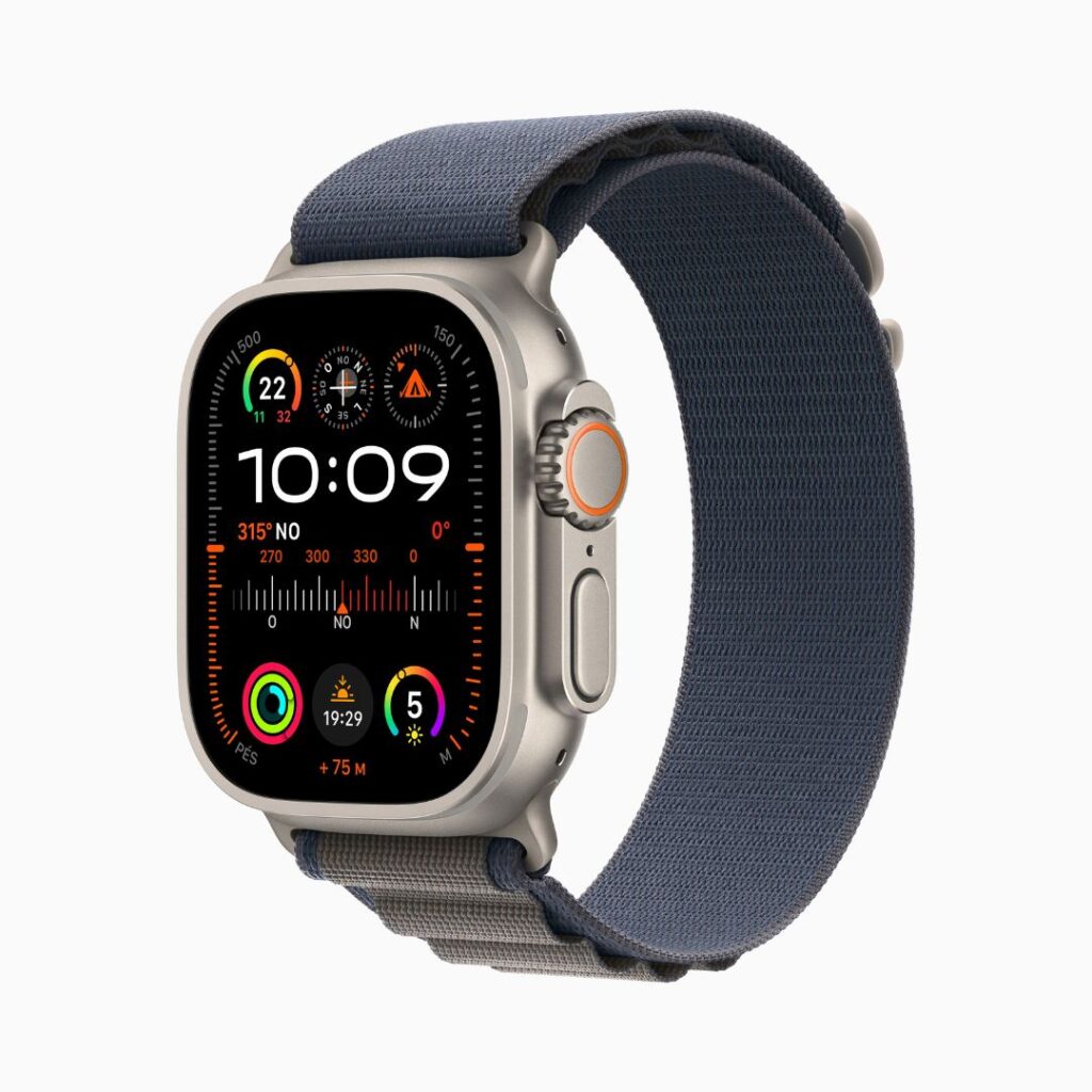 Apple Watch Ultra 2-Pulseira loop Alpina-Azul