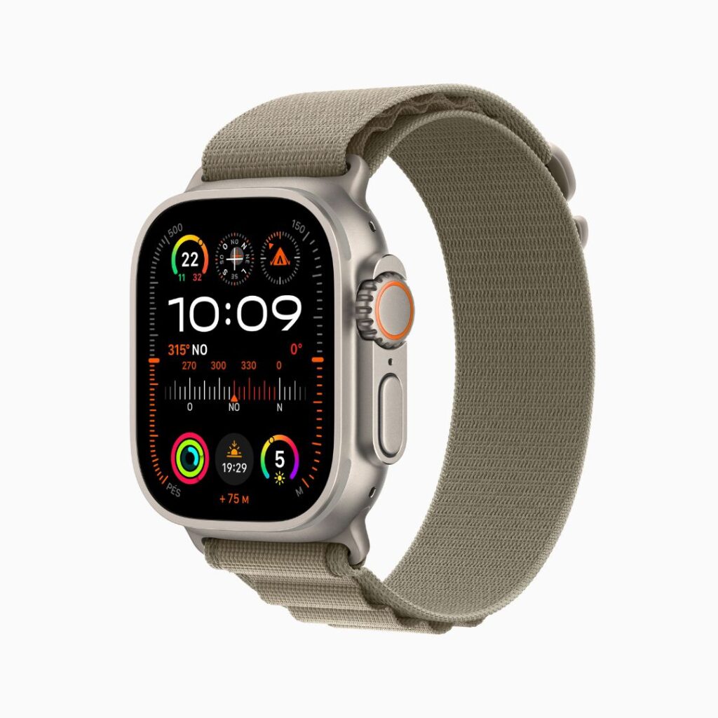 Apple Watch Ultra 2-Pulseira loop Alpina-Oliva