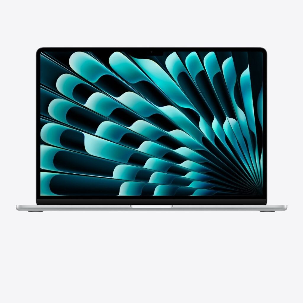 MacBook Air de 15 polegadas M3–Prateado