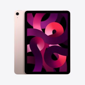 iPad Air (5ª geração) Wi-Fi Tela Liquid Retina 10,9′ Chip M1 64GB – Rosa