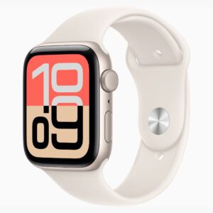 Apple Watch SE 3 Caixa de Alumínio Estelar com Pulseira Esportiva Estelar