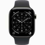 Apple Watch Series 11 GPS + Cellular • Caixa ardósia de titânio – 46 mm • Pulseira esportiva preta (2)