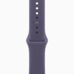 Apple Watch Series 11 GPS • Caixa prateada de alumínio – 46 mm • Pulseira esportiva roxo-névoa (3)