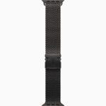 Apple Watch Ultra 3 GPS + Cellular • Caixa preta de titânio de 49 mm • Pulseira preta estilo milanês de titânio (3)